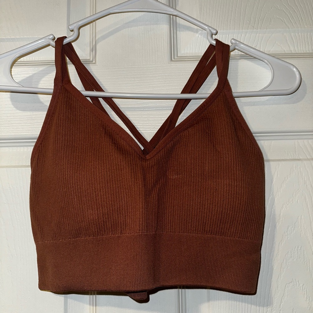 Aerie Dusty Rose Knit Sweater